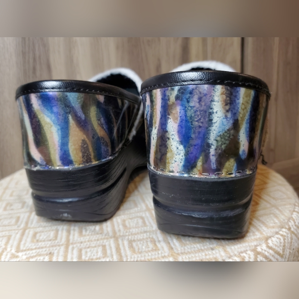 Dansko Multi Colored Clog Size 36 (5.5-6) - image 6